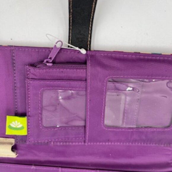 NEW Lily Bloom Wallet Clutch Floral Canvas ID Pouch NWT - Picture 6 of 12